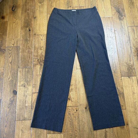 J. Jill Pants - J. Jill Stretch Trousers Charcoal Grey Dress Pants Women’s Size 8 Inseam 32